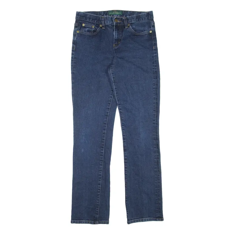 LAUREN RALPH LAUREN Jeans Blue Denim Regular Straight Womens W26 L30
