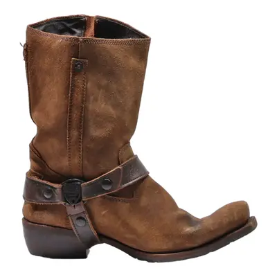SANCHO High Boots Brown Suede Mens UK 11
