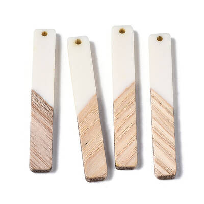 Resin & Wood Big Pendants