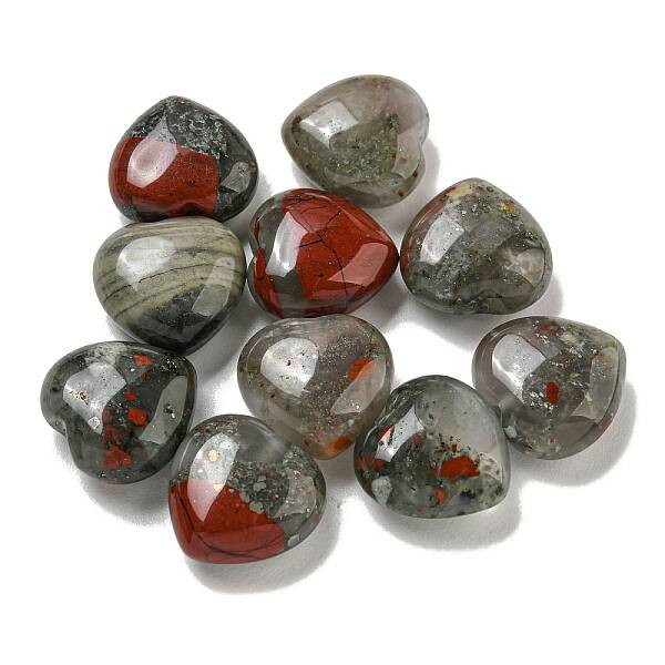 Natural African Bloodstone Beads