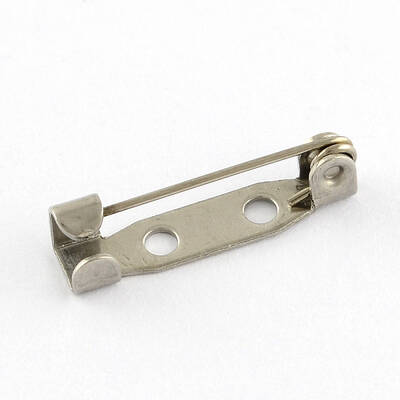 Tarnish Resistant 304 Stainless Steel Pin Brooch Back Bar Findings