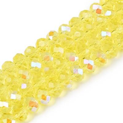 Electroplate Glass Beads Strands
