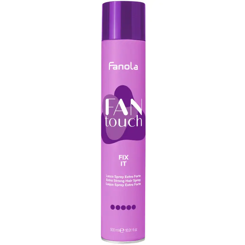 Fanola FanTouch Extra Strong Spray - very strong fixing spray for hair, 500ml