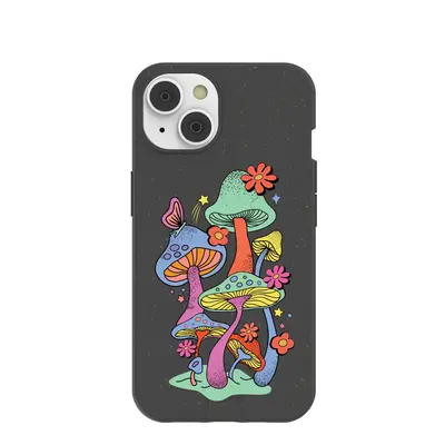 Black Magical Forest iPhone 14/16e Case