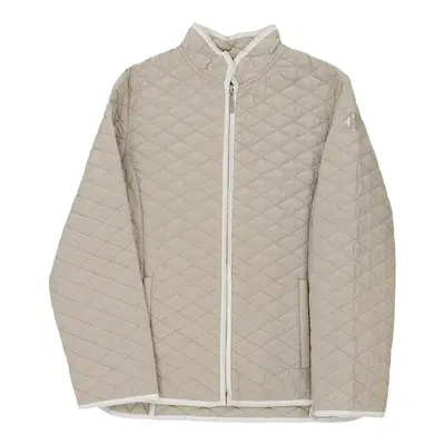 Age 10 Moncler Puffer - Medium Beige Polyester