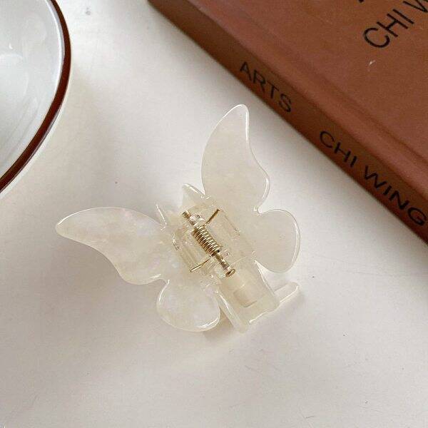 Cellulose Acetate(Resin) Butterfly Hair Claw Clip