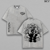 ACE x One Piece Vintage Tee – Anime Double Printed Oversize Lightweight Acid Washed Tee, Graphic Tee, Anime Merch, Outfits ...