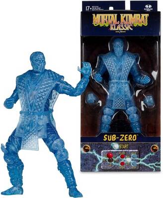 McFarlane Toys - Mortal Kombat - Klassic - Sub-Zero (Ice Clone) 7 Action Figure