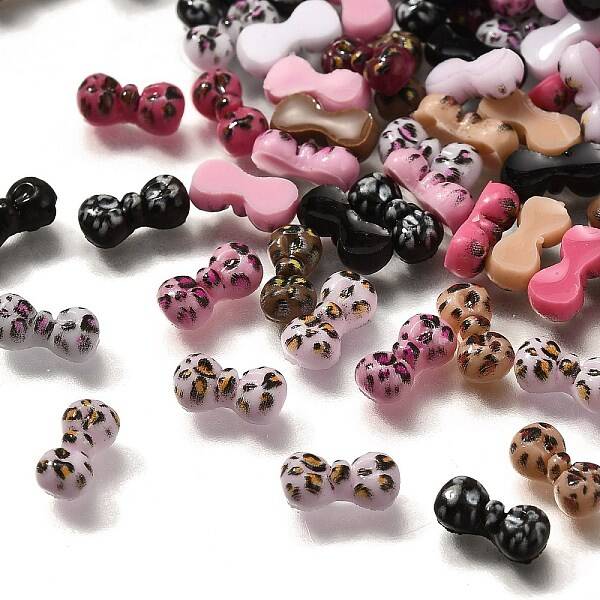 Luminous Opaque Resin Cabochons