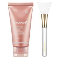 [medicube] Korean Night Wrapping : SLEEP, SHED, AND GLOW! Skincare Repair Comfort Pink Natural Moisture Soothing Glass Hydrat...