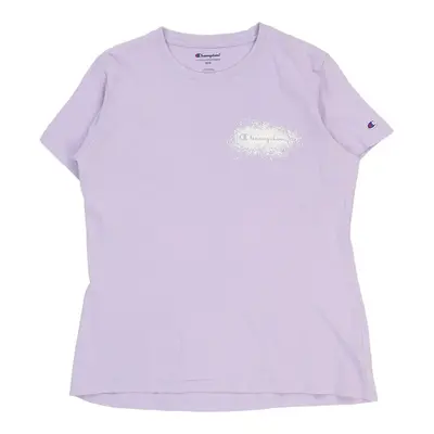 Champion T-Shirt - Medium Purple Cotton