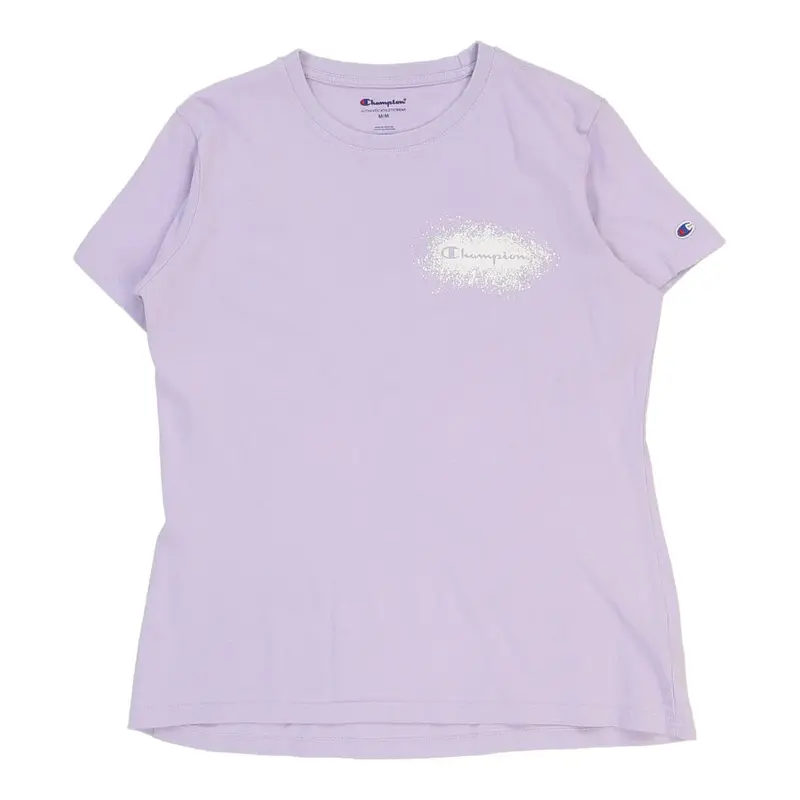 Champion T-Shirt - Medium Purple Cotton
