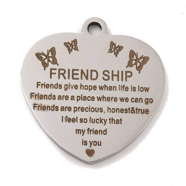 Non-Tarnish 201 Stainless Steel Pendants