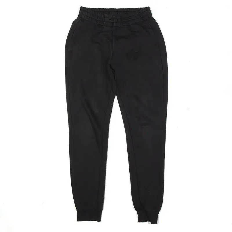 ADIDAS Joggers Black Tapered Womens S W26 L29