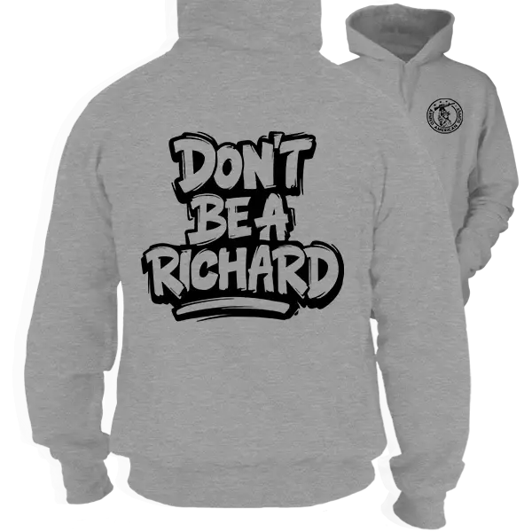 Richard - Heather Gray Hoodie