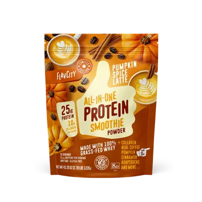 Pumpkin Spice Latte Protein Smoothie