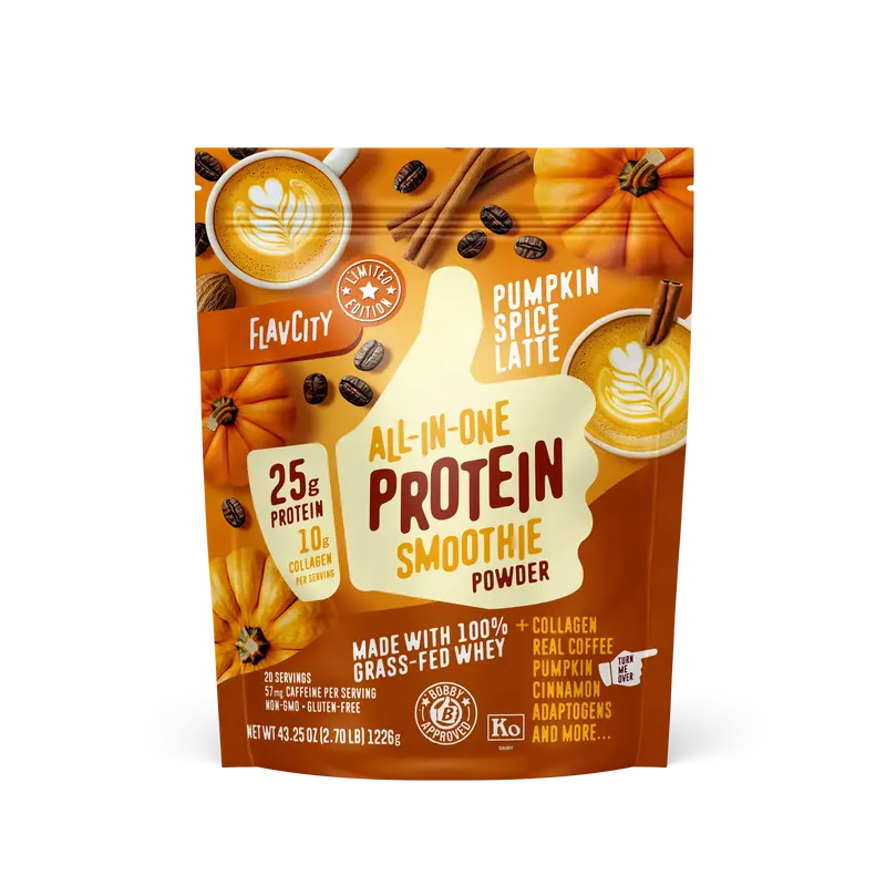 Pumpkin Spice Latte Protein Smoothie