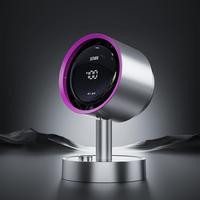 Sothing Desk Fan with Built-in Filter, 120° Oscillating Air Circulator Fan with 100 Speeds, Digital Display, USB-C Rechargea...