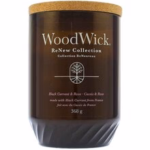 Woodwick ReNew Black Currant & Rose - 368.0 g