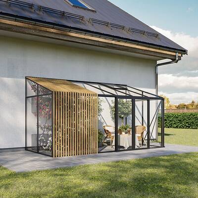 Lean-To Greenhouse Limited edition | Aluminum - Limited Edition Lean-To Greenhouse