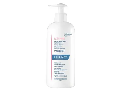 Ducray Ictyane Nourishing Emollient Cream Face & Body 400ml