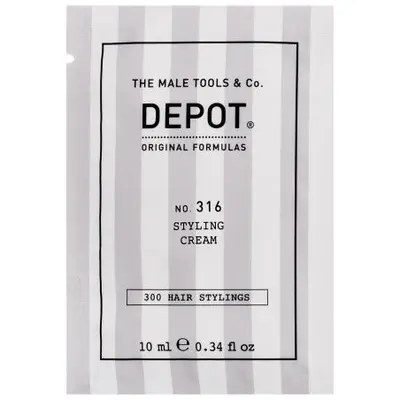 Depot number 316 Medium Hold Styling Cream 10ml