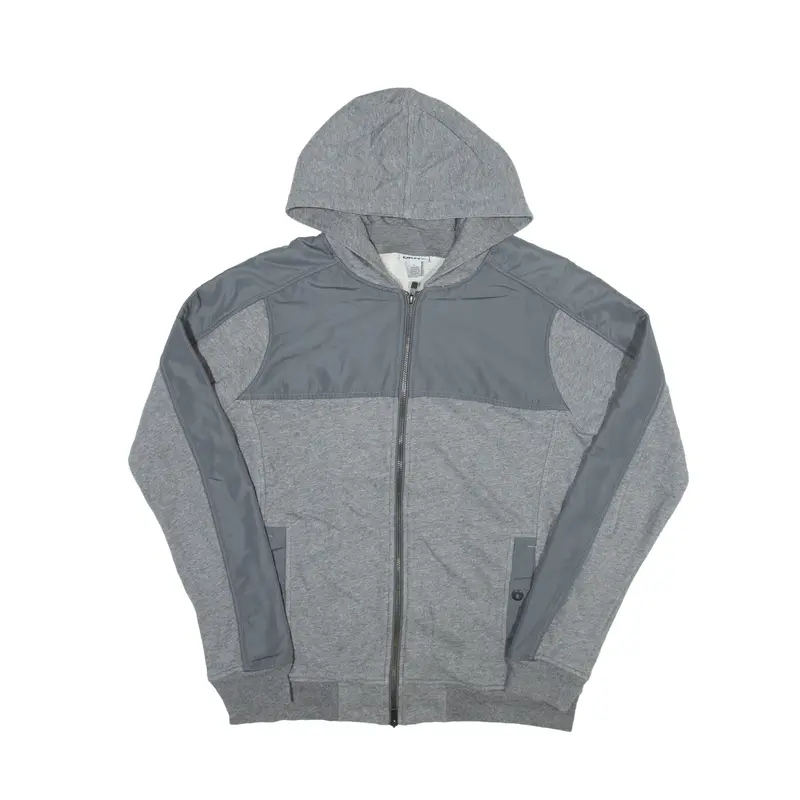 DKNY Hoodie Grey Full Zip Mens S