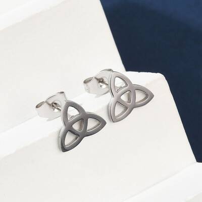 Non-Tarnish 304 Stainless Steel Stud Earrings