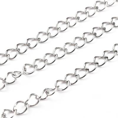 Tarnish Resistant 304 Stainless Steel Curb Chain