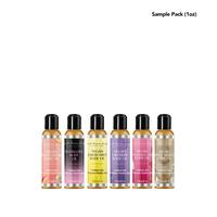 Vegan Sample Size Revitalizing Body Oil 6-Pack (1 oz Bottles, Multiple Flavor Scents)