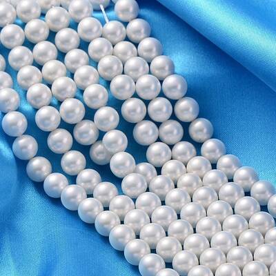 Shell Pearl Beads Strands