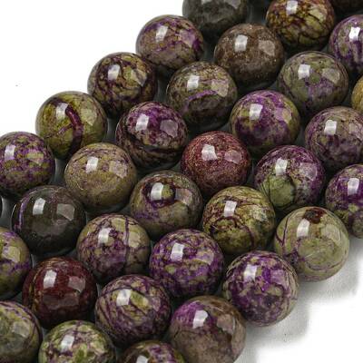 Natural Atlantisite Stichtite Beads Strands