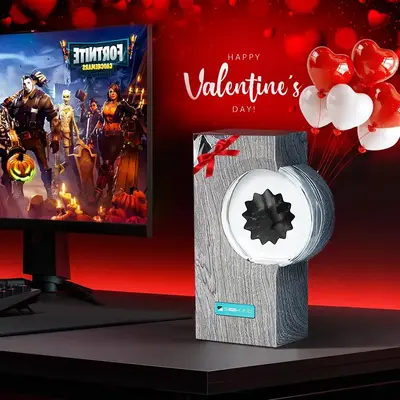 Dancing Ferrofluid Speaker with Music Rhythm, Bottle Symbiote, Ferrofluid Display Lamp, Ferrofluid Pickup, Magnet Liquid Toy ...