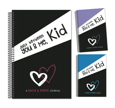 Just Between You & Me Kid Back and Forth Journal 200 Engaging Prompts for Adults & Kids 8.5x5.5 Soft Cover Gift for Birthda...