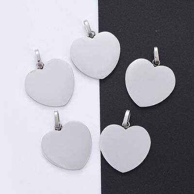 Tarnish Resistant 304 Stainless Steel Stamping Blank Tag Pendants