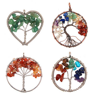 Natural Gemstone Pendants