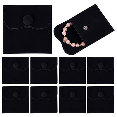10Pcs Velvet Jewelry Pouches
