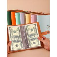100 Pcs Envelope Budget Challenge Loose Leaf Binder, Money Saving Binder, Multi-Function Loose Leaf Storage Organizer Pouch, ...