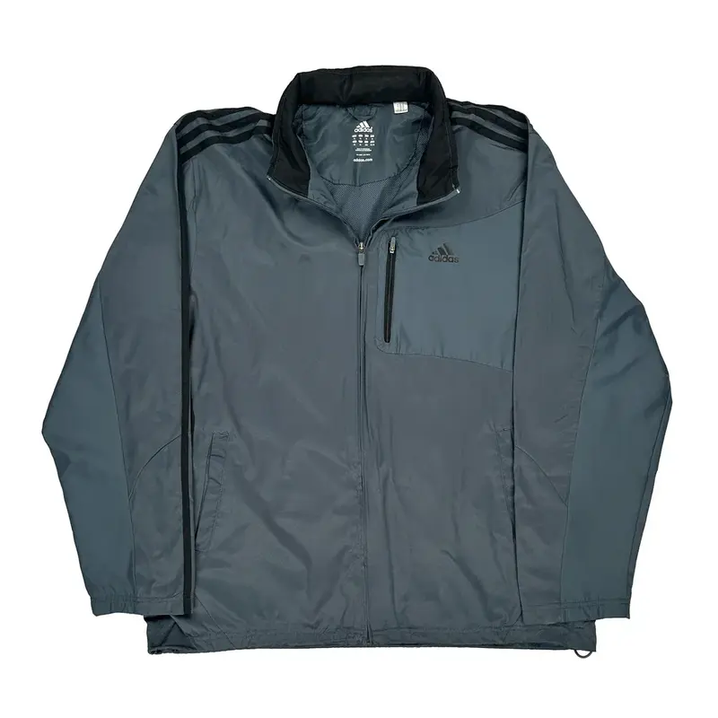 Adidas Jacket - XL Grey Polyester