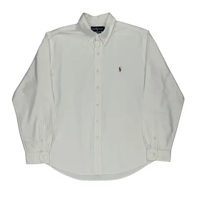Ralph Lauren Shirt - 2XL White Cotton