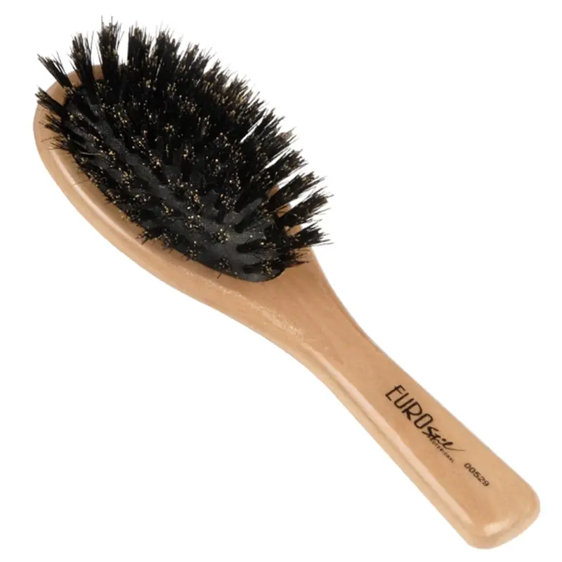 Eurostil Wooden Pneumatic Brush Small Bristle 1pc