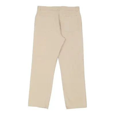 C.P. Company Trousers - 32W 29L Beige Cotton