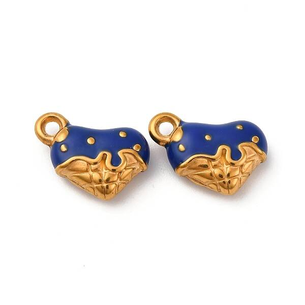 304 Stainless Steel Enamel Charms