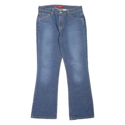 LEVI'S 515 Womens Jeans Blue Regular Bootcut Stone Wash W32 L31