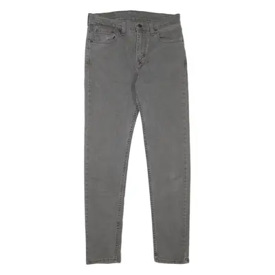 LEVI'S 512 Jeans Mens Grey Slim Tapered W29 L32