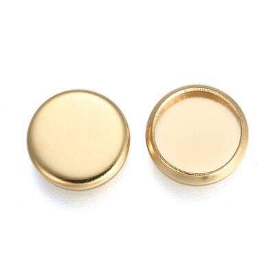304 Stainless Steel Plain Edge Bezel Cups
