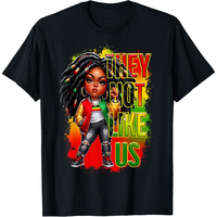 [100% Cotton] Bold They Not Like Us Graphic T-Shirt With Vibrant Street Style Art.