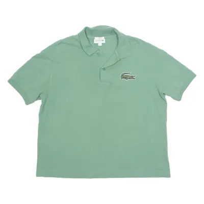 LACOSTE Unisex Loose Fit Mens Polo Shirt Green M