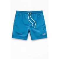 Pacsun Men's Blue Collegiate 6.5'' Swim Trunks