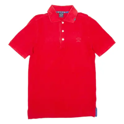 PAUL & SHARK Yachting Collection Mens Polo Shirt Red S